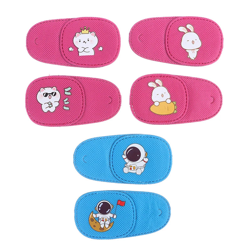 6pc/set Children Health Care Kids Child Occlusion Medical Lazy Eye Patch Eyeshade For Kids Strabismus Treatment Vision Care