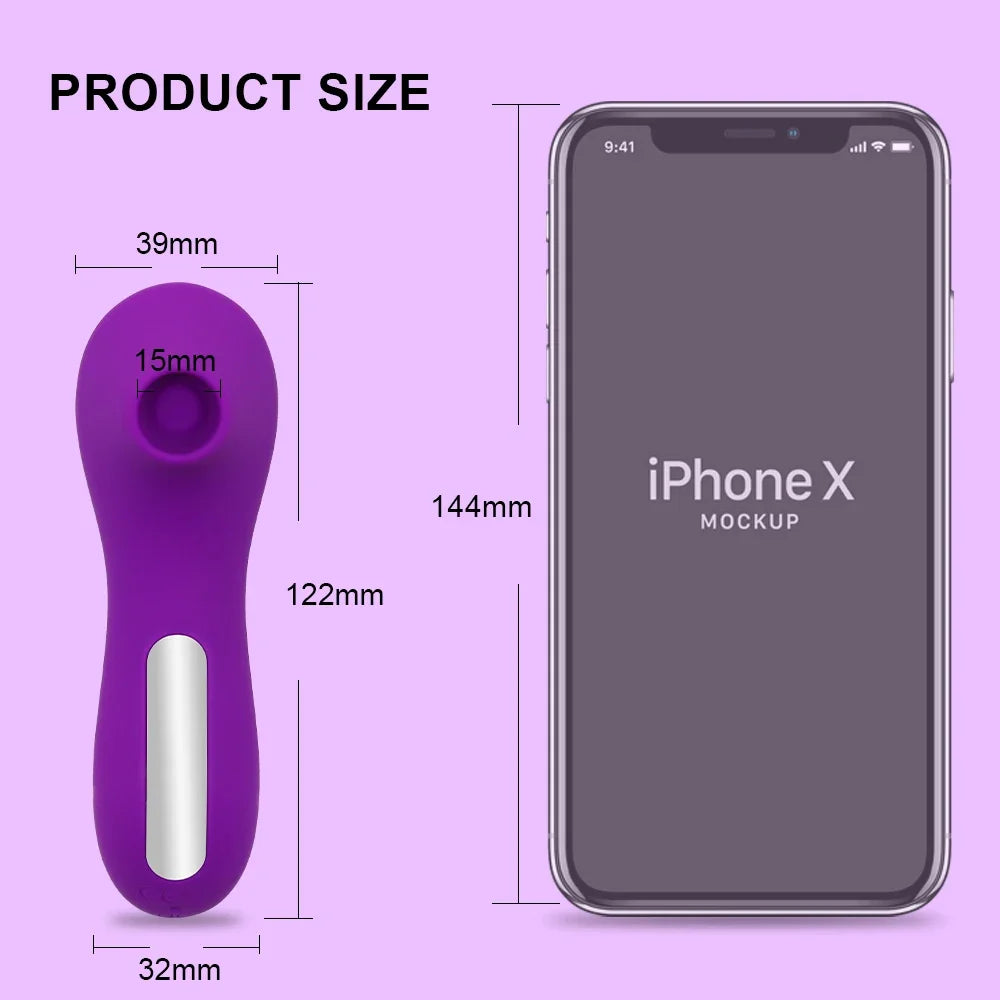 Powerful Sucking Vibrator for Women Sucker Clitoris Nipple Oral Vacuum Stimulator Vagina Female Masturbator Adults Sex Toys 18+