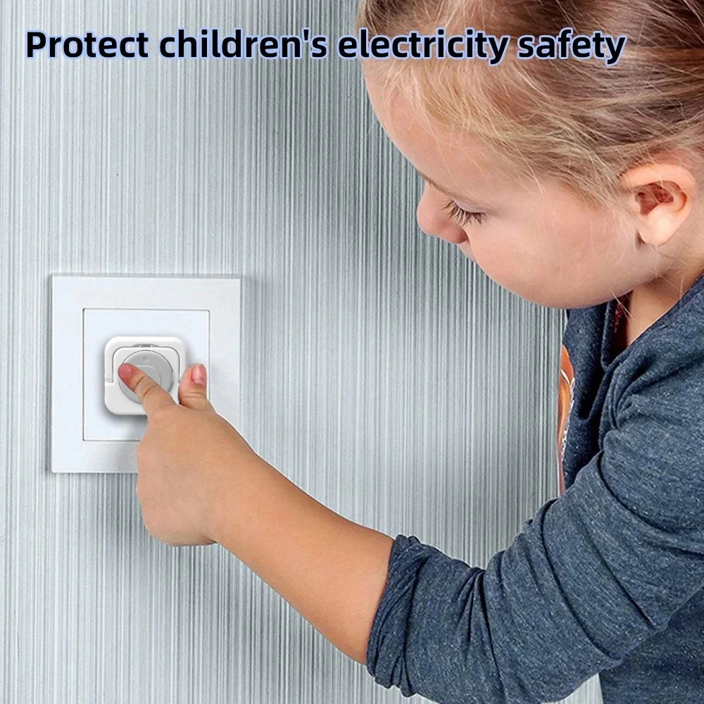 Socket Protection for Baby Care Safety Electric American Standard Socket Outlet Plug Kids Socket Security Locks Against Electric Secondary image