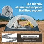 Naturehike Mongar UL 2 Tent 2 Person Backpacking Tent 20D Ultralight Travel Tent Waterproof Hiking Survival Outdoor Camping Tent