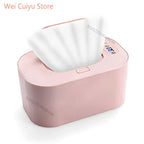 Baby Wipe Warmer Heater Wet Towel Heating Box Portable Home Car Use Mini Dispenser for Disinfecting Wipes Napkin