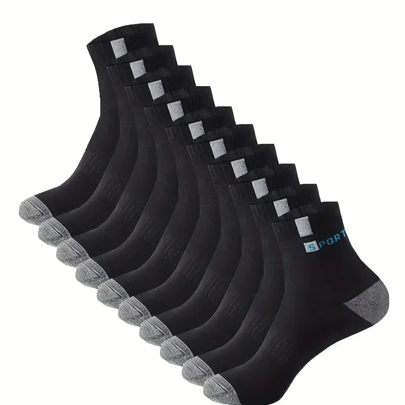 5Pairs Bamboo Fiber Summer Spring Men Socks Breathable Cotton Sports Sock Breathable Deodorant Business Socks Plus Size 39-45