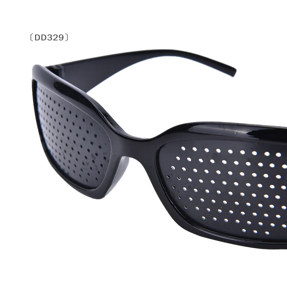 〔DD329〕 1 Pcs Glasses Vision Anti-fatigue Eyesight Care Improver Stenopeic Pin Pinhole Glasses,