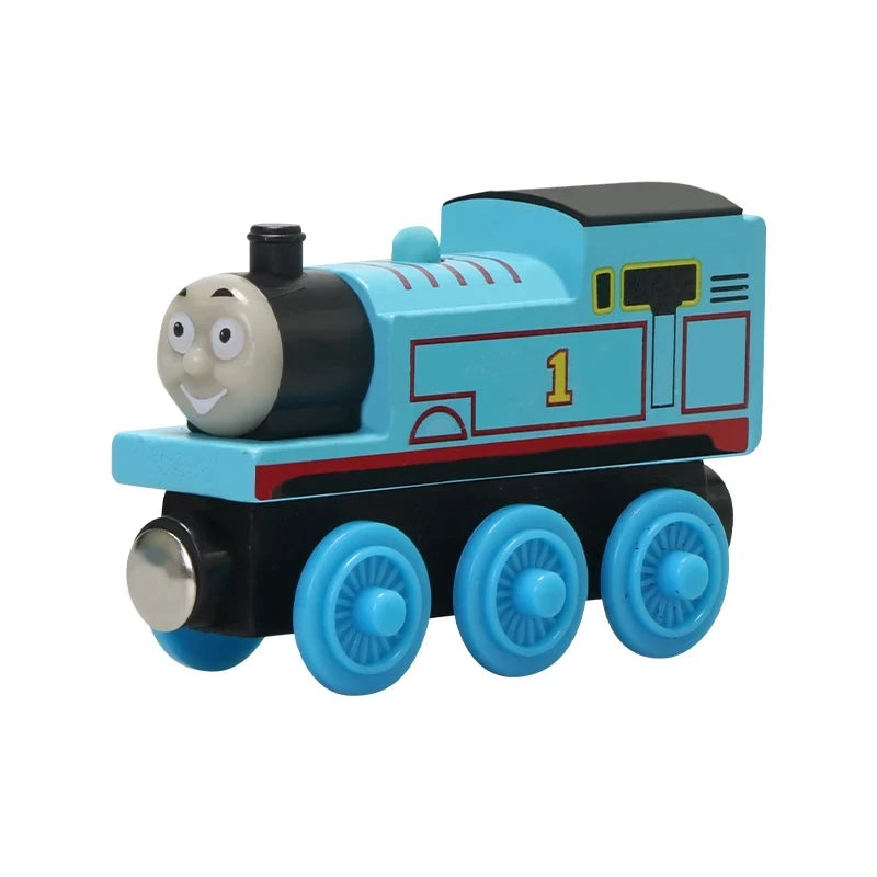 Thomas and Friends Wooden Trains Thomas Edward Percy Gorden Handel Molley Model Toy Magnetic Rail Train Toys for Boys Kids Gifts