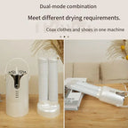 1 mini portable dryer with a small cloth bag to meet the needs of clothes of all sizes, equipped with a telescopic tube to dry s