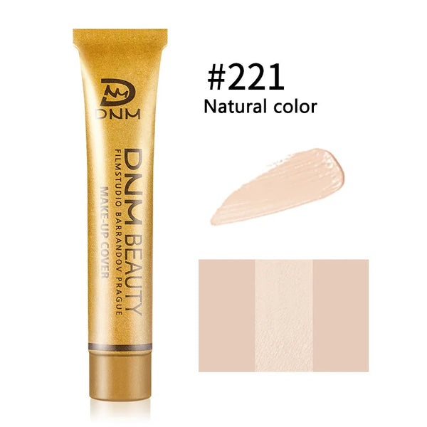 Full Skin Concealer Foundation Cream Face Professional Blemish Cover Dark Spot Tattoo Contour Makeup Liquid Concealer Cosmetic