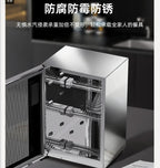 220V AUX Portable Disinfection Cabinet Kitchen Sterilizer Dryer for Tableware New Model No Drip WBA
