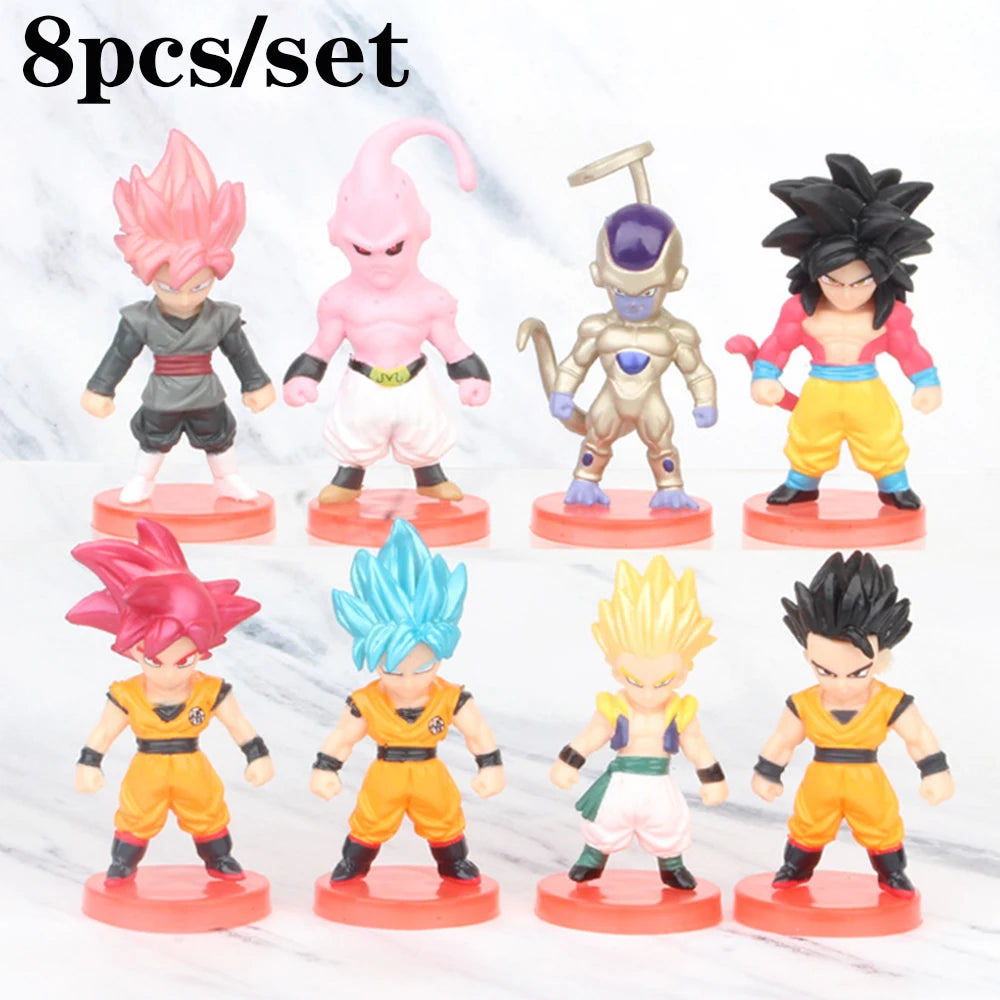 Dragon Ball Action Figure SHF Super Saiyan Anime Figurine Movable and Modifiable Doll Model Collection Toys Gifts ﻿