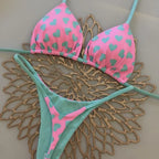 New Bikini Women Swimsuit Beach Vacation Swimwear Leopard Printed Sexy Bikini Set Beachwear Swimsuit Thong Bathing Suit Biquinis