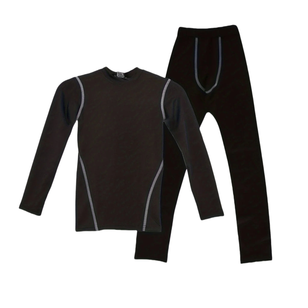 Winter Sports Suit for Children Quick Drying Thermal Underwear Boys Girls Compression Sportswear for Basketball Football