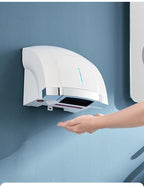 220V  Infrared Induction Wall-mounted Automatic Sensor Bathroom Hand Dryers Cold/Hot Commercial Dryer Machine,High-Speed Drying