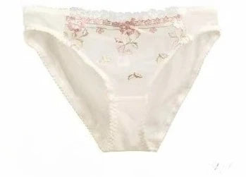 French Style Minimiser Bra Set | Big Size Unpadded Lace Half Cup, Large Cup Thin Anti-Sagging Sheer Lingerie Set BANERDANNI Bras