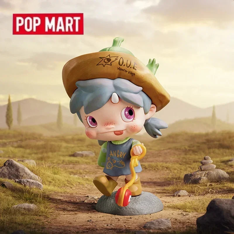 POP MART POLAR Monster Village Series Blind Box - Cute Anime Figure Ornaments Mystery Gift Doll - Original Toys for Collectors