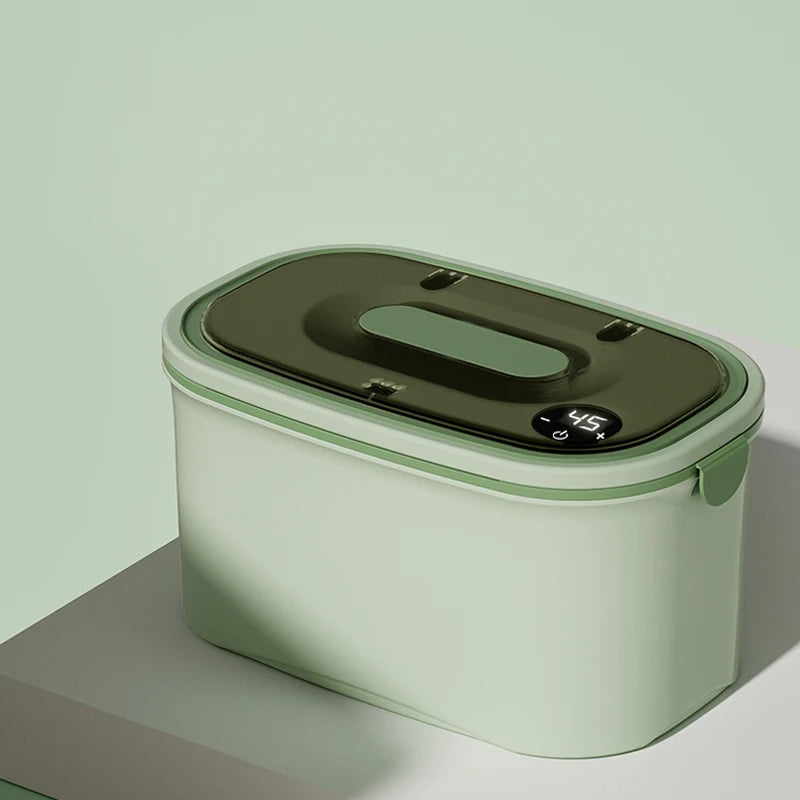 DMWD Household Wet Wipes Heaters Electric Baby Wet Tissue Warmer Portable Heating box Wet Towel Dispenser Thermostat 45-55℃ 220