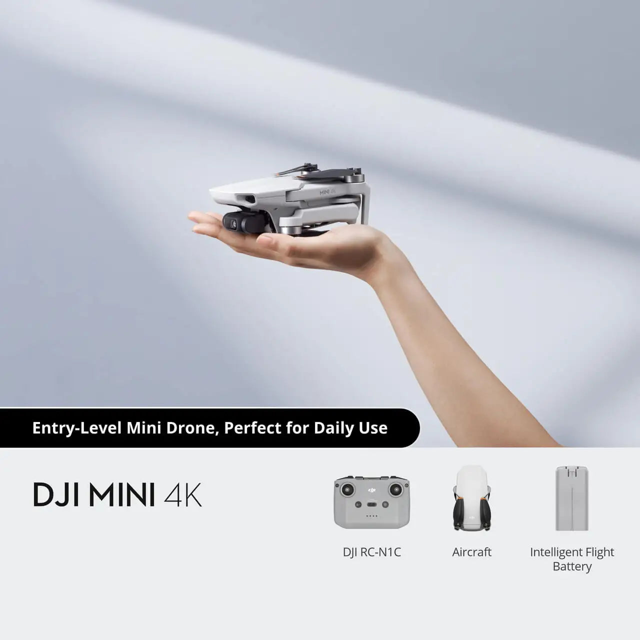 DJI Mini 4K Drone Camera 249g 3-Axis Gimbal Stabilization 10km Video Transmission Auto Return Resistance Long Battery Original C0