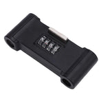Bike U Lock 4 Digit Combination Padlock Heavy Duty Anti Theft U Lock with Adjustable Shackle for Glass Door Gate Shed Fence