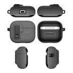 For AirPods Pro 2 Case Cover with Cleaner Kit,Shockproof Protective Case for Apple AirPod Pro 2nd 1st Generation Case