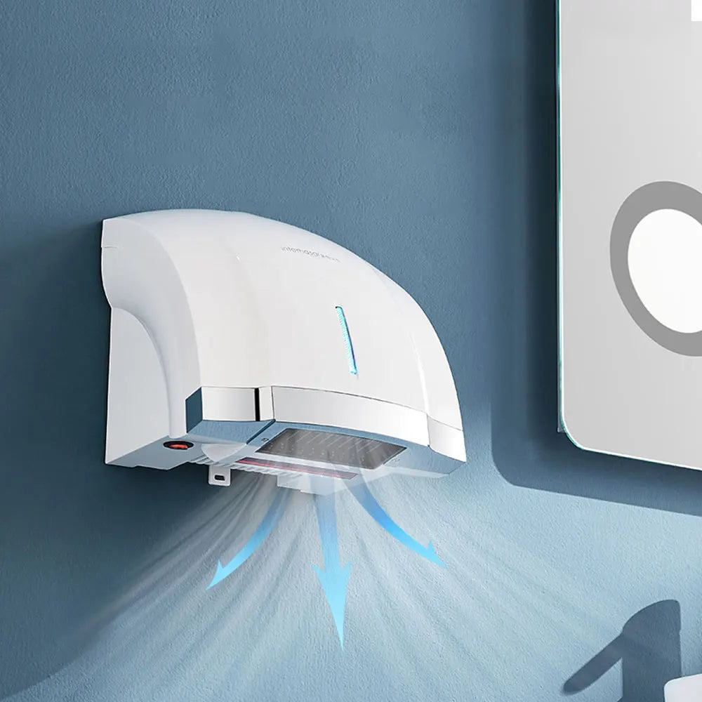 Fully Automatic Hand Dryer Induction Hot and Cold Hand Drying Machine Hotel Hand Dryer  sèche-mains осушитель Secondary image