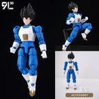 9L3D Printed Dragon Ball Son Goku Vegeta Beerus Frieza Anime Lucky13 Dummy13 Titan13 Action Figures Multi-Jointed Movable Toys
