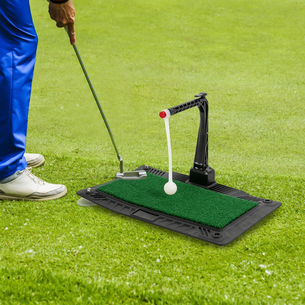 Golf Swing Trainer - Golf Training Equipment With Adjustable Height - Golf Swing Practice Mat Training Aid For Indoor Outdoor