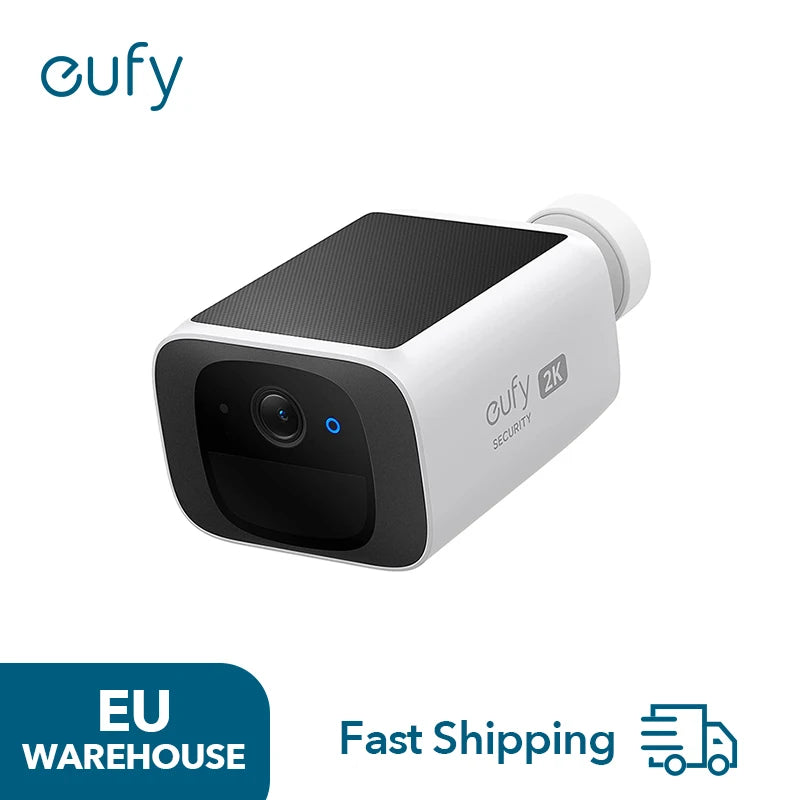 (EU سٹاک)eufy سیکیورٹی S220 سولو کیم سولر سیکیورٹی کیمرہ وائرلیس آؤٹ ڈور کیمرہ مسلسل پاور 2K ریزولوشن وائرلیس Main image