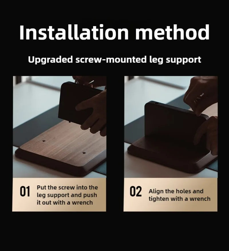 Z1 Monitor Height Increasing Rack Office Luxury Desk Setup E-sports Room Monitor Bracket Wooden Screen Stand with Compartments