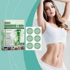 Berberine Patch Nano Microneedle Patch with Natural Ingredients, Daily Weight Management Body Firming Sticker for Women Men