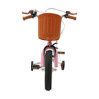 12 Inch Children's Bicycle w/Training Wheel for 2-4 Year-Old Boys and Girls, Height Adjustable Kids Bike Load Bearing 40kg