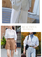 Ladies leather belt; cowhide versatile decoration for suit waist belt; retro simple high-end black ins style denim belt.