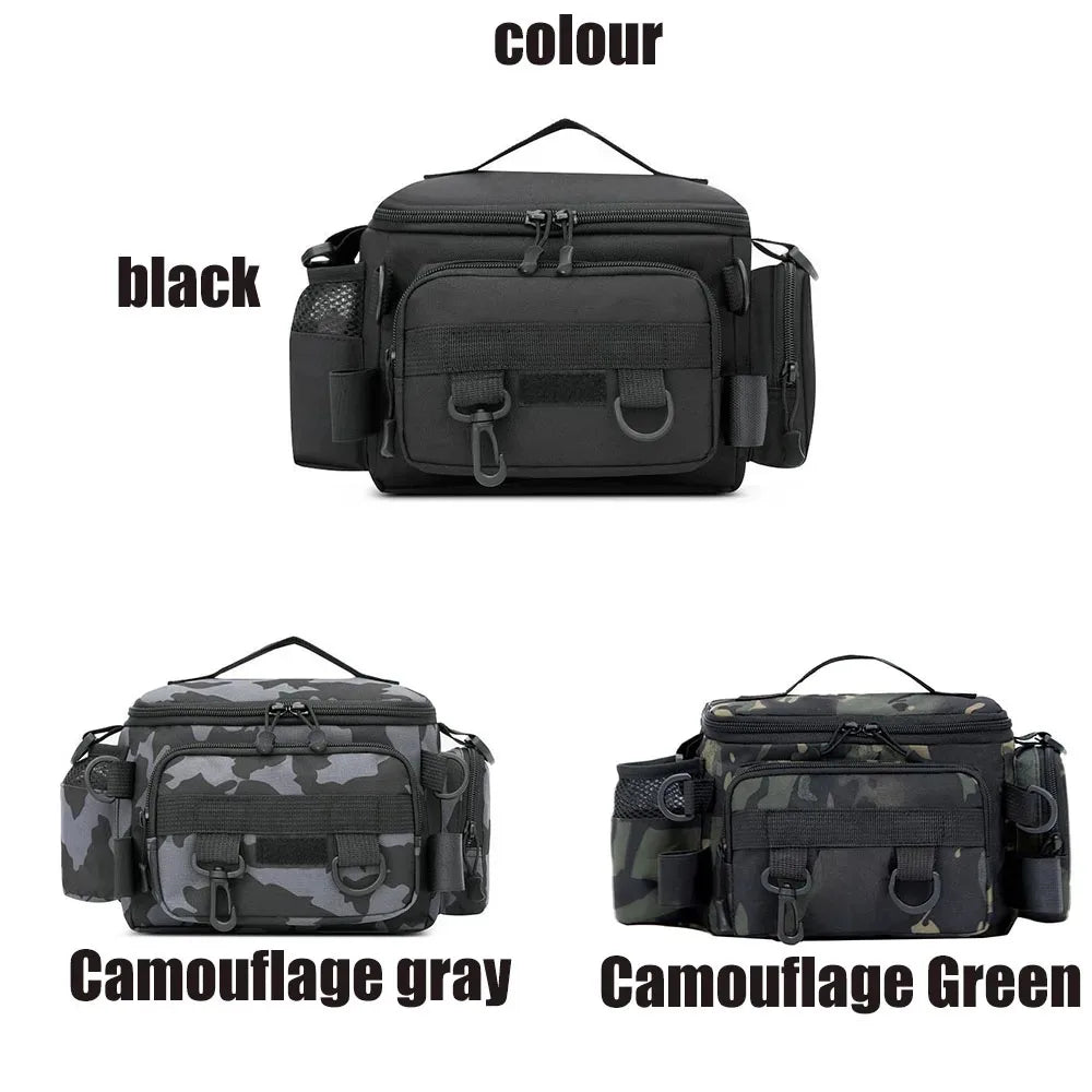 Mens Bags Fishing Back Pack Tool Backpack Shoulder Bag Goods Backpacks Sea Supplies Outdoor Rucksack Camo Entertainment Sports