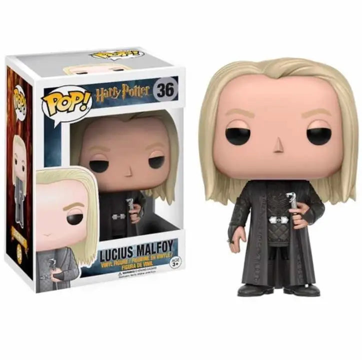 Funko Pop Harri Ron Hermione Tonks Malfoy Dumbledore Snape Fawkes Patronus Potter Fleur Delacour Lucius Malfoy Hedwig Model Toys