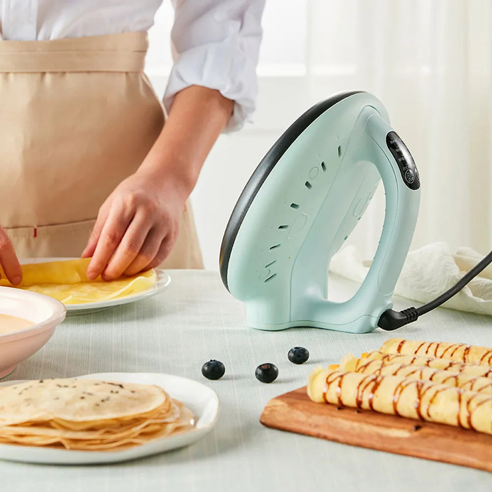 Automatic Pancake Maker Pizza Crepe Making Machine Cake Pancake Electric Baking Machine Smart Baking Pan