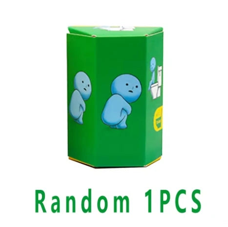 Surprise Gift blind box action figures Yoga Bedroom series multiple doll green noctilucent mysterious decoration model for toy