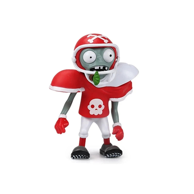 PLANTS VS ZOMBIES Crazy Dave Game Action Figure Roadblock Iron Bucket Grim Reaper Zombie Model Doll Kids Toys Children's Gifts