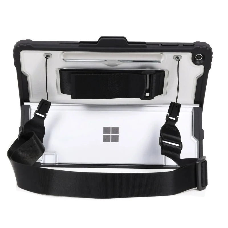 Acrylic Transparent Protective Case for 12 Inch Microsoft SurfacePro12 Tablet (2025) – Shockproof, Anti-Drop,with Shoulder Strap