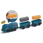 New Electric Train Set Compatible with Thomas Wooden Train Track Train Toys For Kids Christmas Birthday Gift