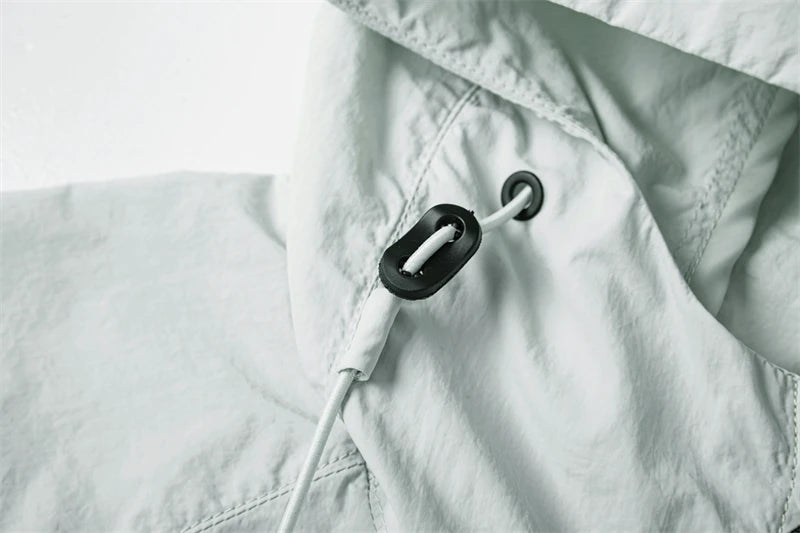 UPF 50+ Sun Protection Clothes Men Women Summer Quick-Drying Hooded Skin Jacket Anti-UV Lightweight Fishing Cycling Hiking Coats
