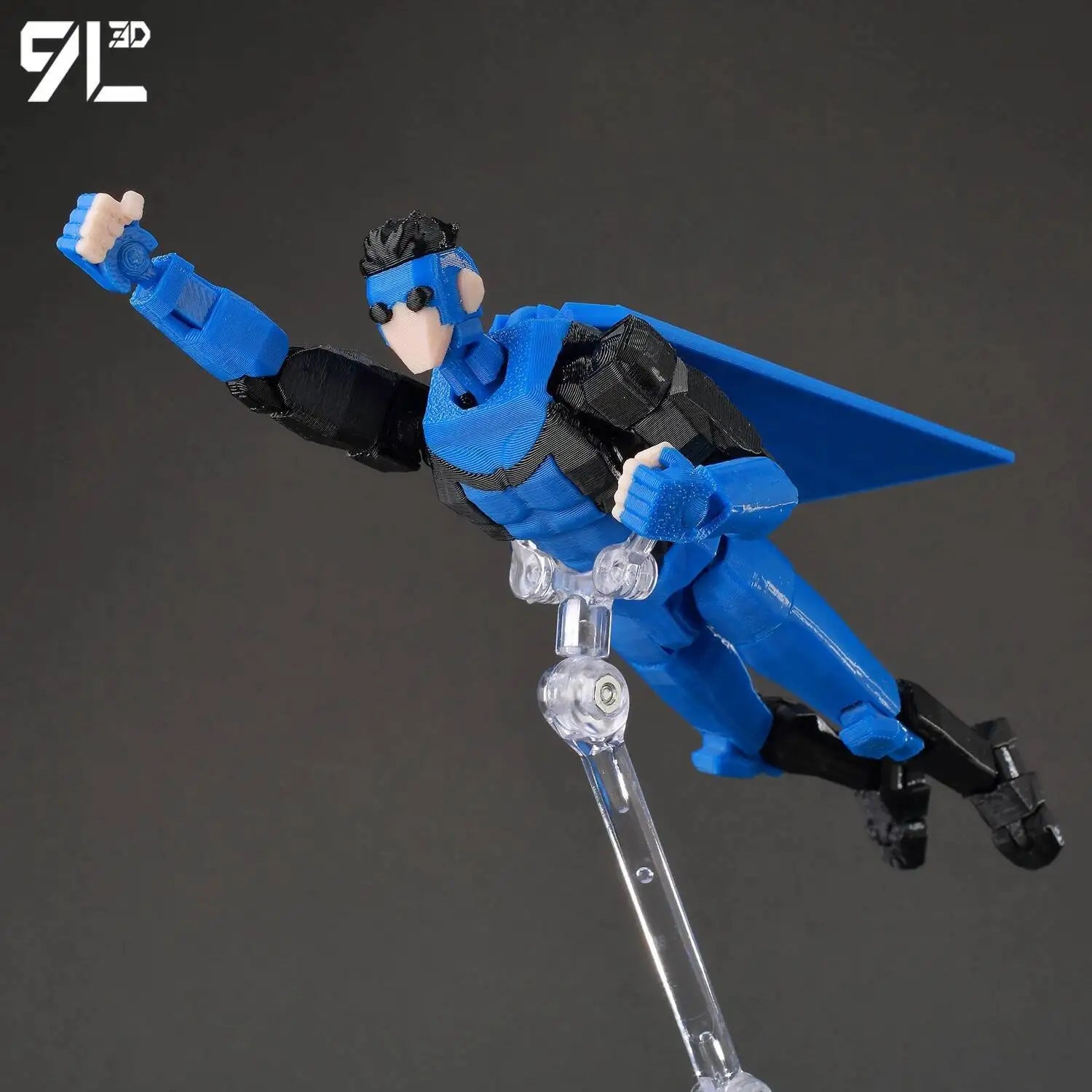 9L3D Lucky 13 Invincible Boy Conquer Omni Action Figure 3D Printed Anime Model Multi-Jointed Poseable Collectible Toy Gift Fan