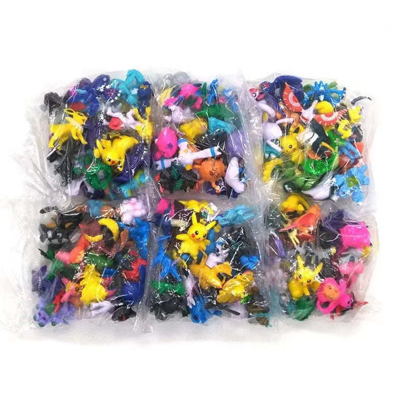 144 Style Anime  Action Figure Model Pokemon Figure Toys Ornamental Decoration Collect Toys For Children's Christmas Gift
