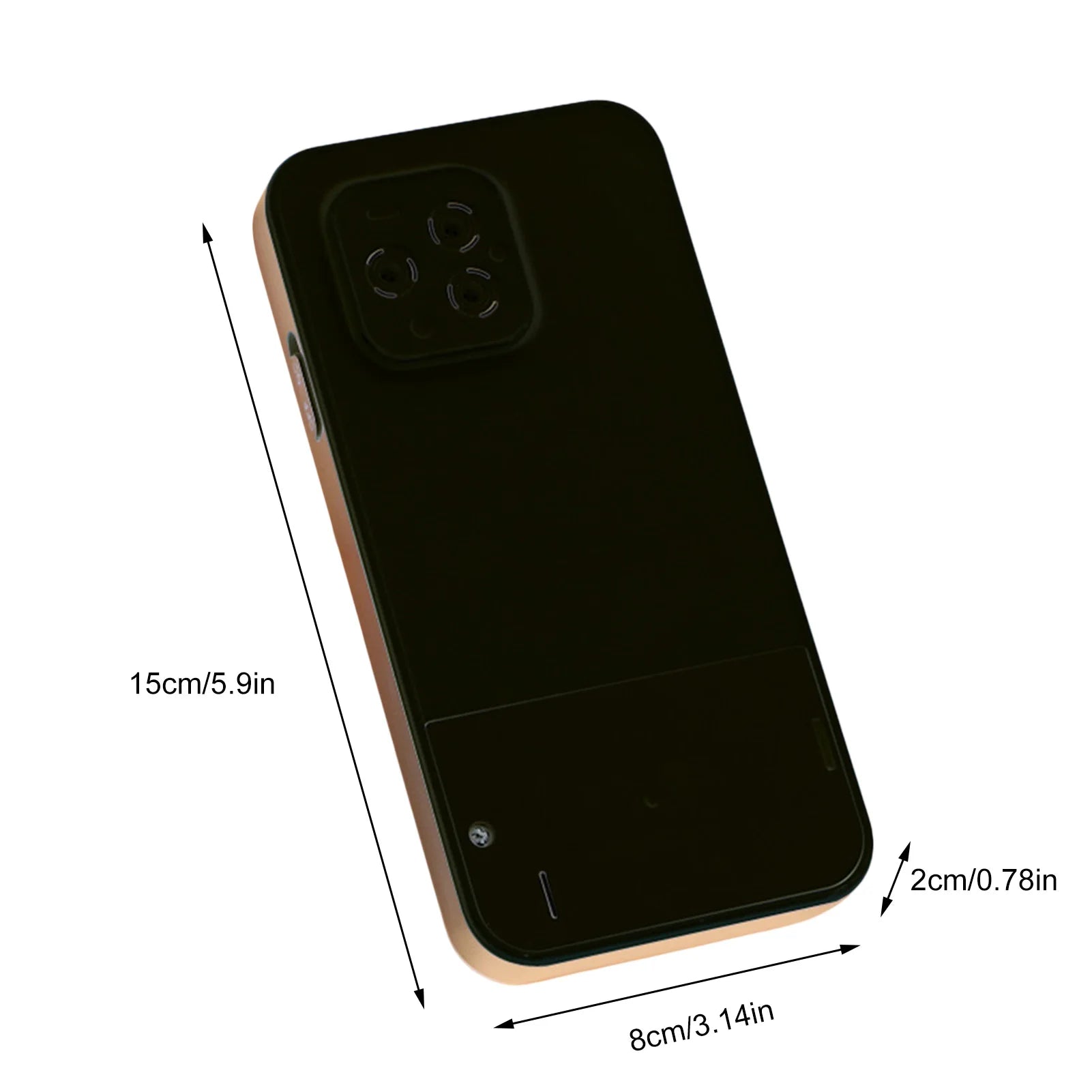 Kids Toy Phone Children Educational Learning Phone with Light Sound Music Interactive Touch Screen for Toddler Early Development