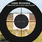 Tactical Green Laser Collimator Sight Kit for Rifle Pistol - Parallel Calibration Hunting Point Sight Suitable for Full Caliber.
