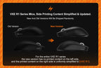 ATK VXE Dragonfly R1 Pro MAX Wireless Gaming Mouse PAW3395 R1 SE Plus Custom Esports FPS Mouse Rechargeable Lightweight Mice