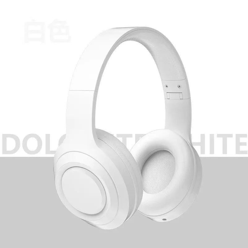 Over Ear HIFI Stereo Headsets Wireless Bluetooth Headphones Sports Gaming Earphones with HD Mic Support TF/AUX noise reduction