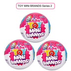 Zuru 5 Surprise Mini Brands Toys Toy Mini Brands Series 2 Mystery Capsule  Toy Store Shopping Toy Mini Brands Collecting Toys