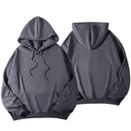 Women's Hoodies Pullover Spring Autumn Casual Hoodie 2026 Sweatshirts Solid Color Hoodies Oversize Black Sweatshirt Women Top