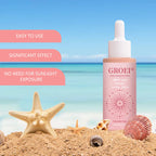 GROEI 60ml Sunless Tanning Drops to Drink - Natural Watermelon Flavor, No Sunlight Needed, Easy-to-Use Skin Glow Solution