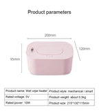 DMWD USB Wet Wipes Warmer Baby Wipe Heater Towel Dispenser Napkin Heating Box Home Car Use Wipe Warmer Case Disinfecting Wipes