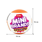 Zuru Surprises Mystery Mini Brands Blind Box Foodie Creat MasterChef Ball Surprise Collectibles Miniature Miniatures Food Toys