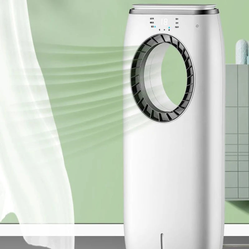 Water-Cooled Air Conditioning Fan Chiller Leafless Electric Refrigeration Cooling Remote Timer Humidifier Conditioner Cooler  EU