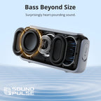 Tronsmart Trip 2 Speaker Portable Bluetoth Speaker with Enhanced Bass, IPX7 Waterproof, 20H Playtime,for Camping, Hiking & Outdoor